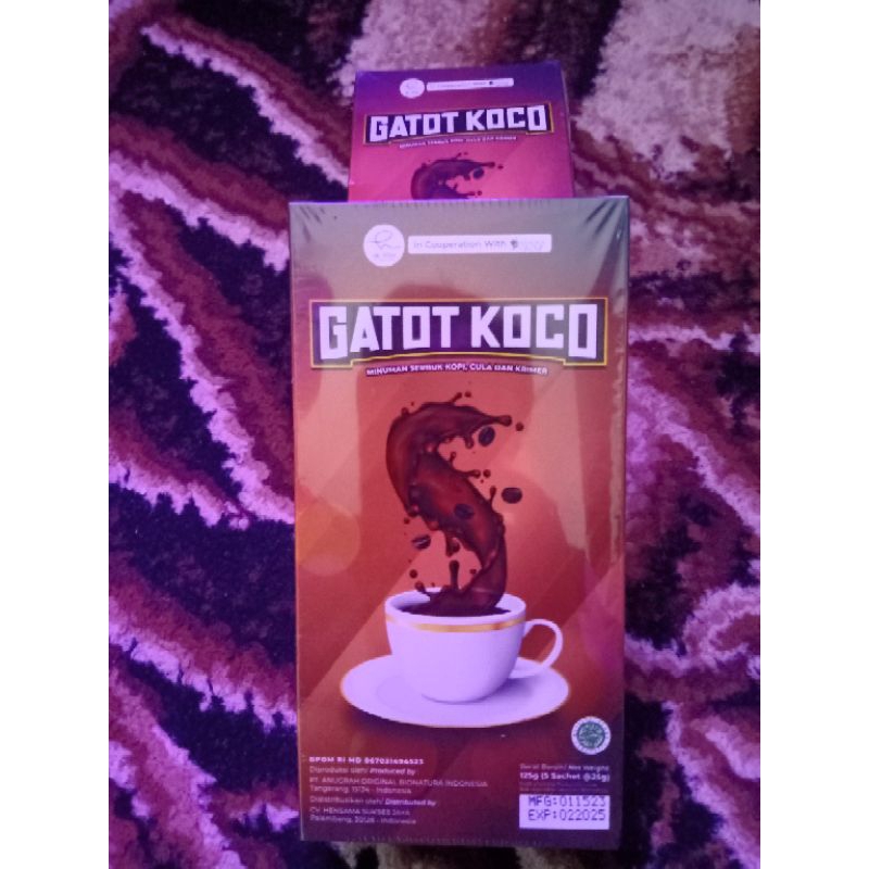 

Kopi Gatot Koco original sachet