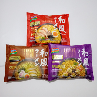 Indomie Mie Instan Ramen Takoyaki Tori Miso Shoyu Premium Collection International Cuisines