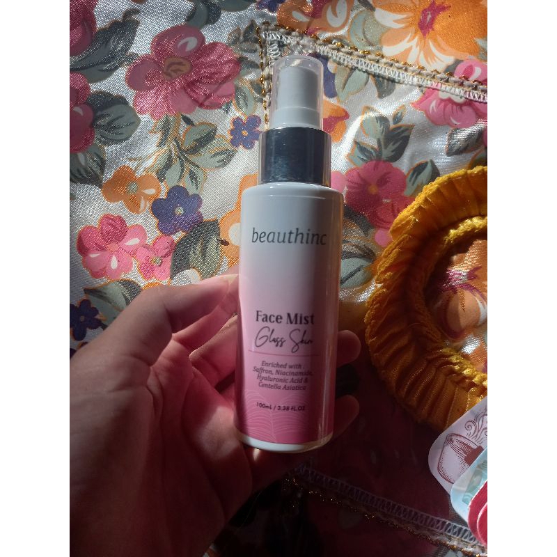 Face mist beauthinc glass skin