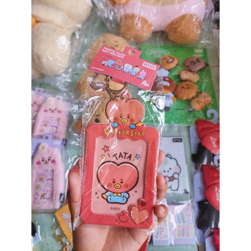 (READY STOCK) BT21 CARD HOLDER KEYRING JAPAN
