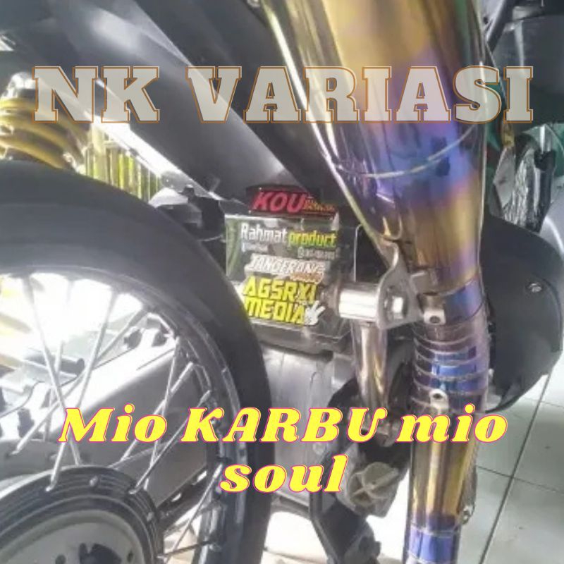 MUDFLAP AKRILIK MIO SPORTY MIO SOUL