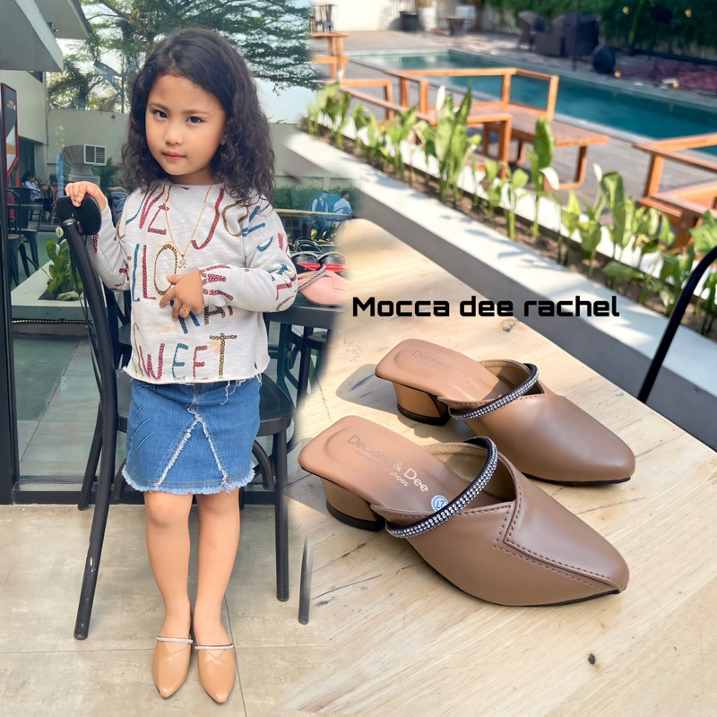 DECLARE&amp;DEE SANDAL MULES CANTIK RACHEL KIDS HIGH 3cm