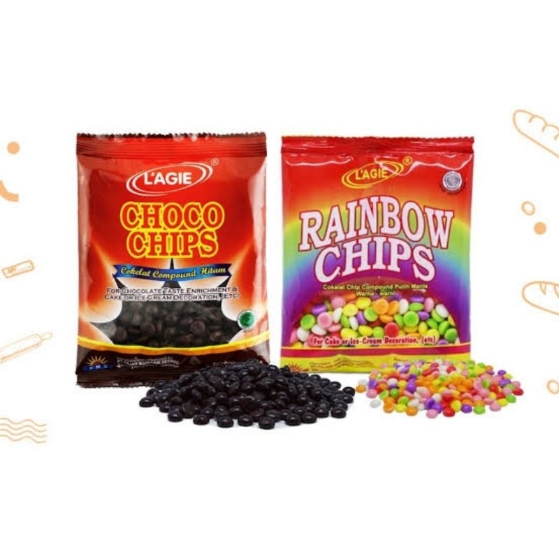 

L'AGIE RAINBOW & CHOCO CHIPS 45gr