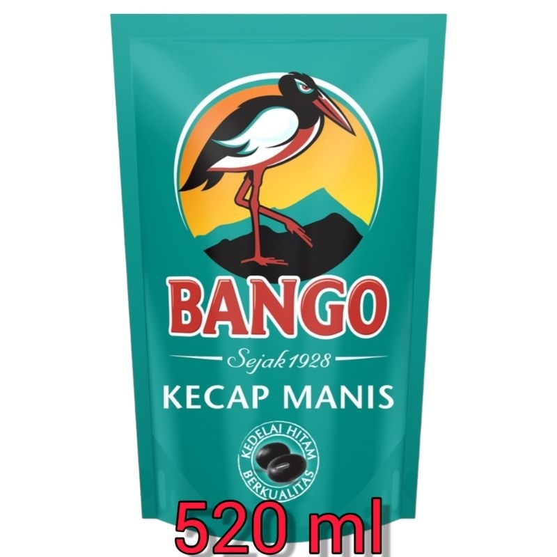 

Kecap Manis Bango pouch 520ml