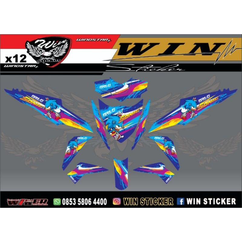 DECAL STICKER FULL BODY BEAT 2014