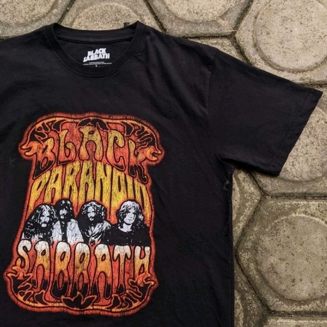 T-shirt Official Black Sabbath (Paranoid)
