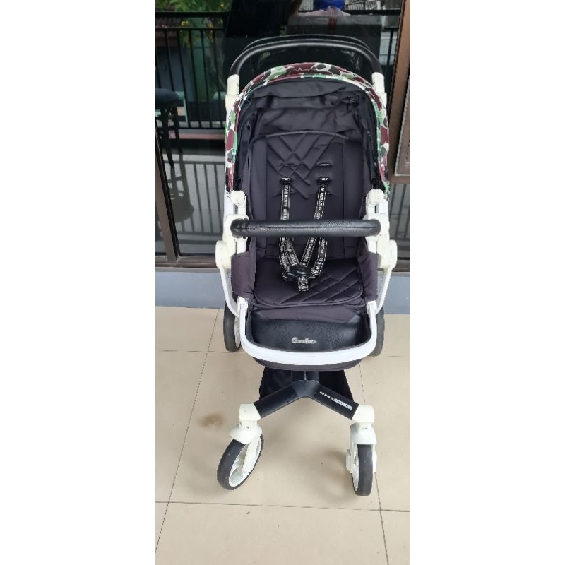 PRELOVED STROLLER Cocolatte QuintasX x Bebe Apes