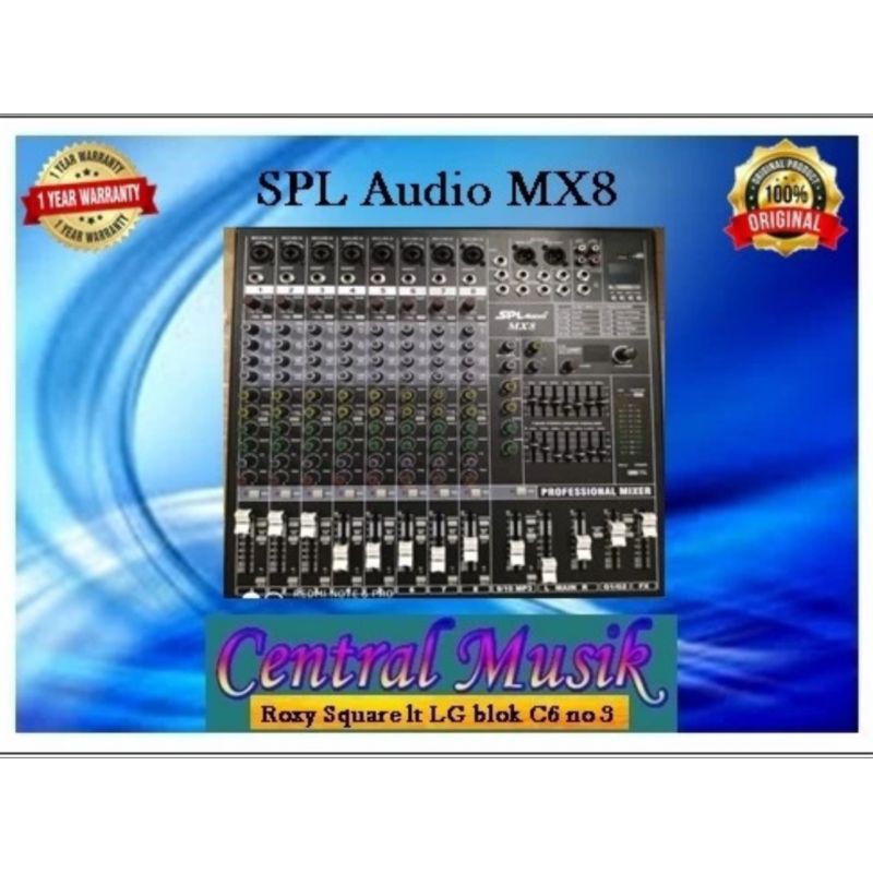 Mixer SPL Audio MX8 / MX 8 Original