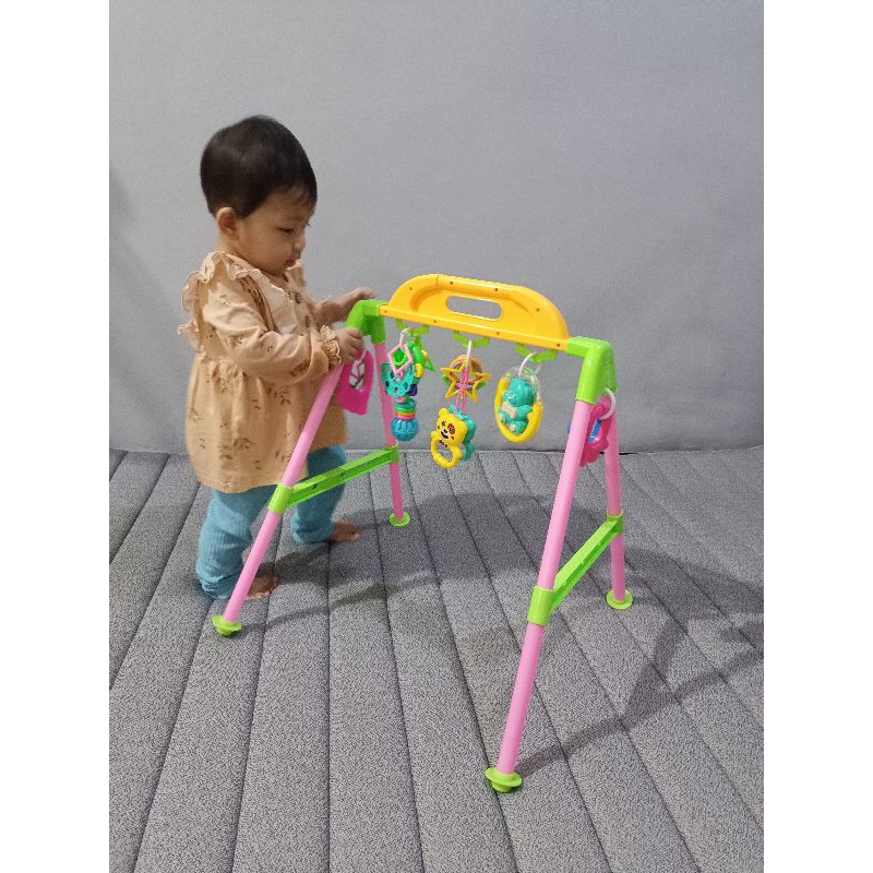 play gym / mainan krincingan anak bayi edukasi / my baby toys / baru