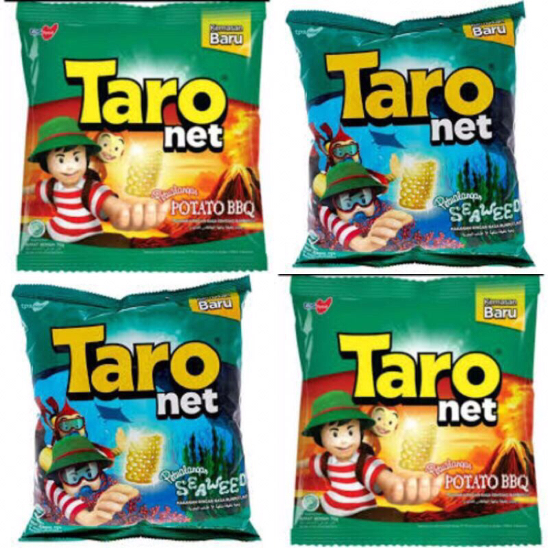 

Chiki Taro Net satu renceng( isi 10 pcs @8gr )