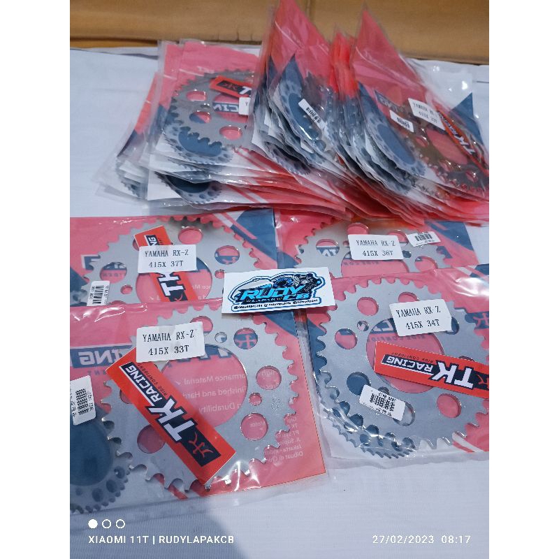 Ger belakang TK Racing All-Motor 415-30.31.32.33.34.35.36.37.38.39.40