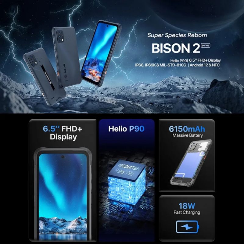 UMIDIGI BISON GT2 5G 8/128GB | BISON 2 6/128GB | BISON 2 Pro 8/256GB