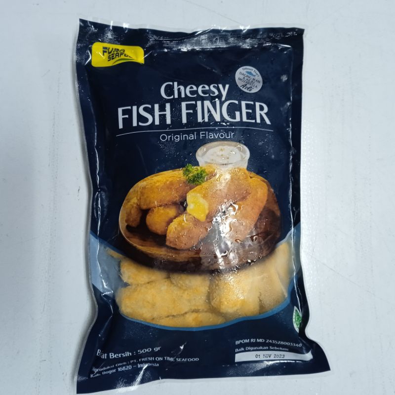 

FURA SEAFOOD CHEESY FISH FINGER 500GR