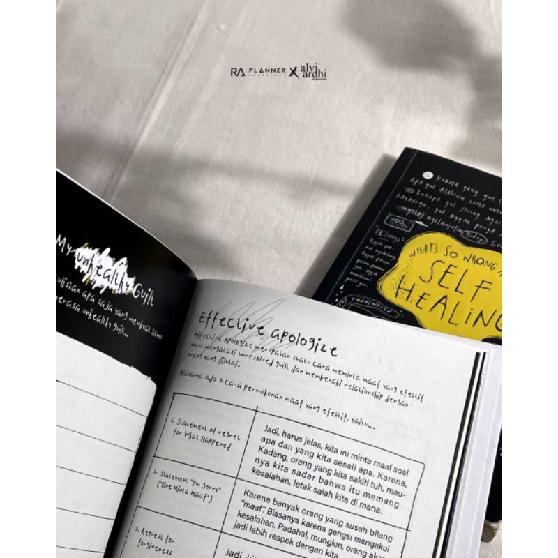 

SELF HEALING JOURNAL BY RA PLANNER buku diary ft ardhi notebook buku jurnal buku psikologi kesehatan mental/ kado ulang tahun birthday hampers wisuda hampers ulang tahun
