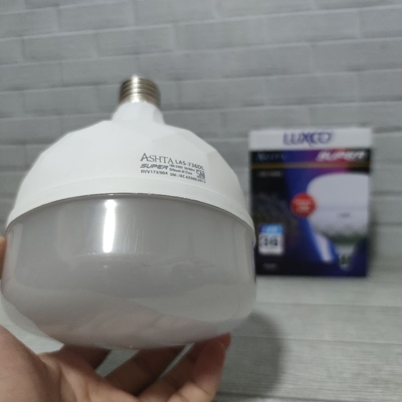 LUXCO ASHTA SUPER LAMPU LED BULB 36W 36 WATT CAHAYA PUTIH