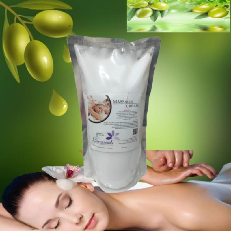 Massage Cream pijat kiloan 1kg BPOM