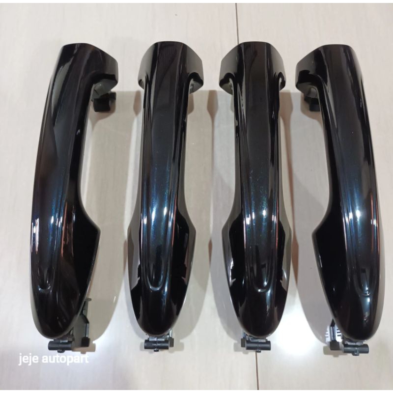 hendel handle pintu luar set hitam innova reborn fortuner hilux ORIGINAL