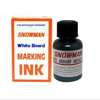

TINTA / REFILL SPIDOL SNOWMAN WHITEBOARD HITAM , BIRU DAN MERAH