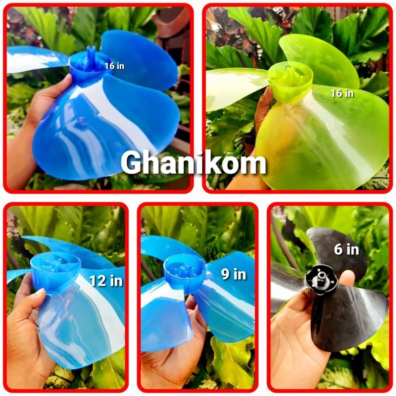 Baling baling kipas angin miyako Original - Baling baling kipas Angin miyako all tipe