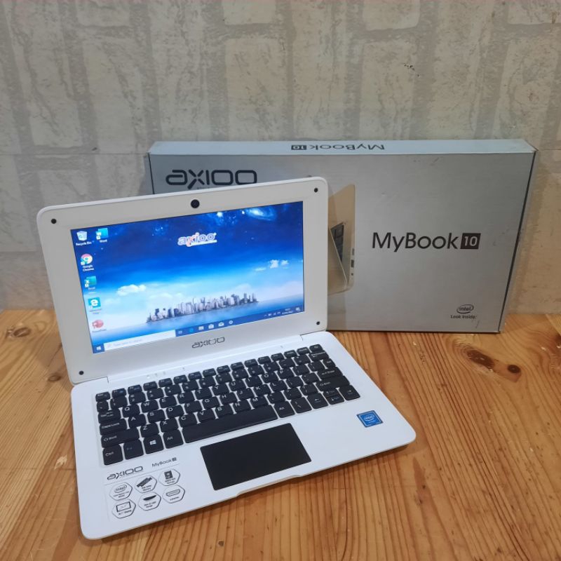 Laptop Axioo Mybook 10 intel Celeron N3350 Windows 10 Seri Baru Super Slim ringan enteng