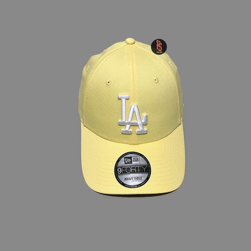 TOPI NEW ERA ORIGINAL LOS ANGELES DODGERS SOFT YELLOW