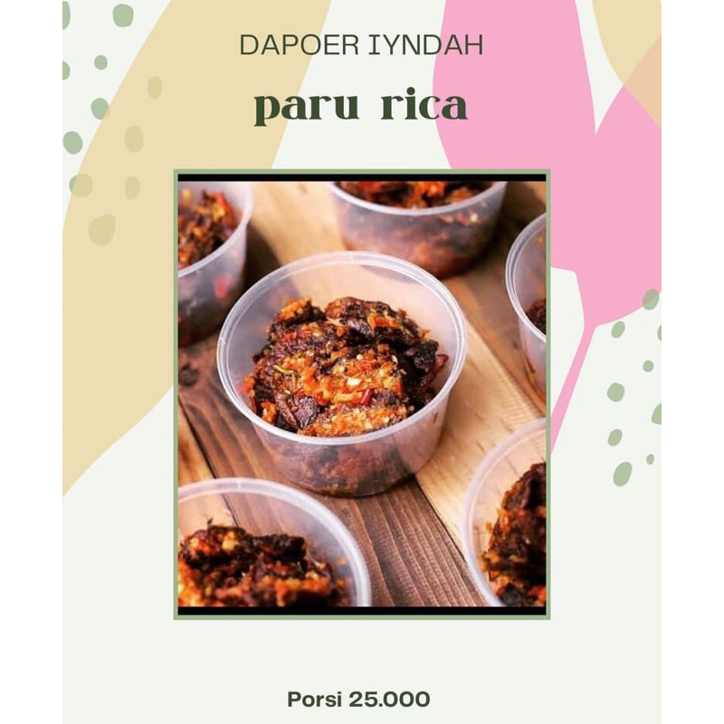 

Paru rica Khas Makassar pedesss nampol maknyuss