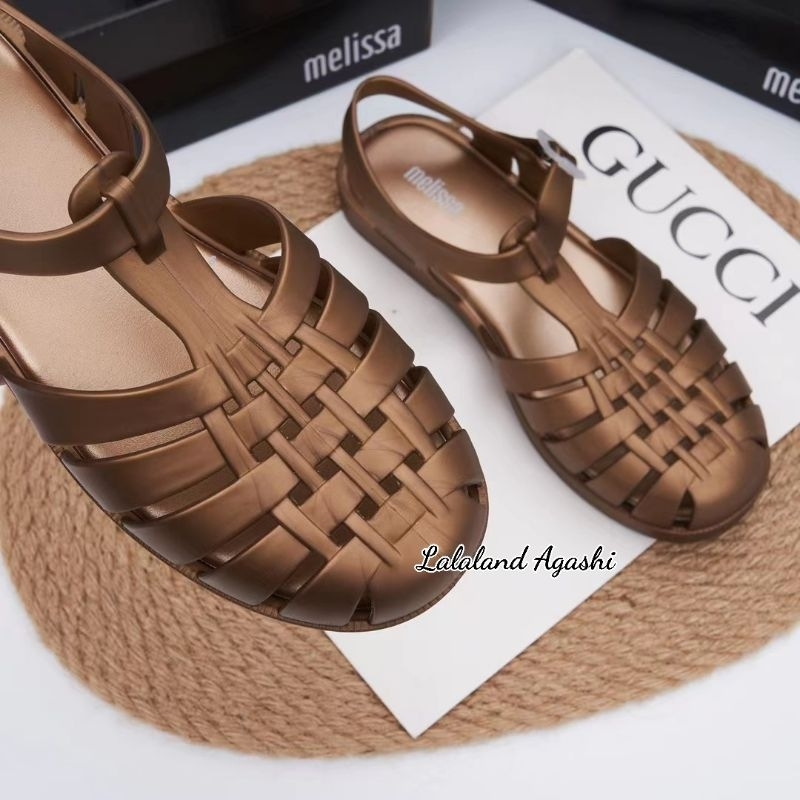 Sepatu sandal Melissa Possesion Ad Bronze /sepatu jelly wanita