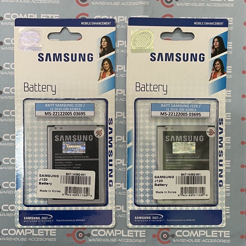 BATERAI SAMSUNG J120 | BATT SAMSUNG J1 2016 ORIGINAL KOREA