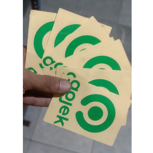 Cutting sticker gojek | Stiker ojol