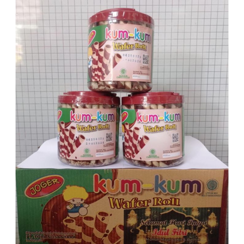wafer roll astor kum-kum /dus 6kaleng