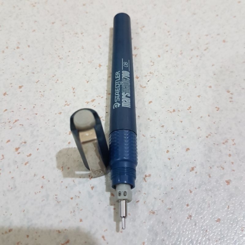 

Rapido Staedtler Marsmatic 700 Jerman 0.8 pulpen teknik gambar