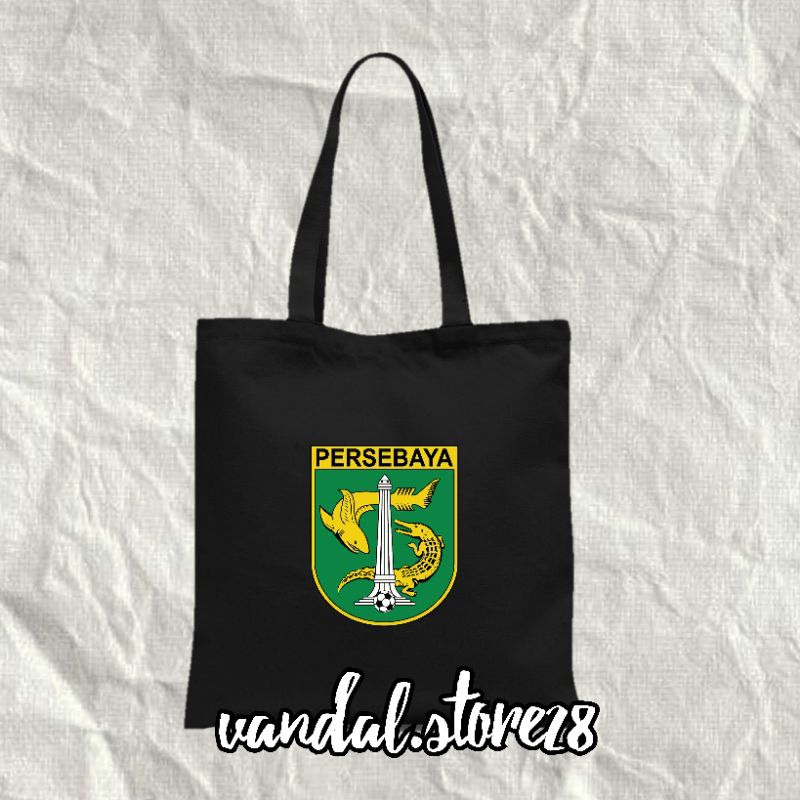 TOTEBAG KANVAS PERSEBAYA /TOTEBAG /TOTEBAG WANITA /TOTE BAG PRIA WANITA MURAH