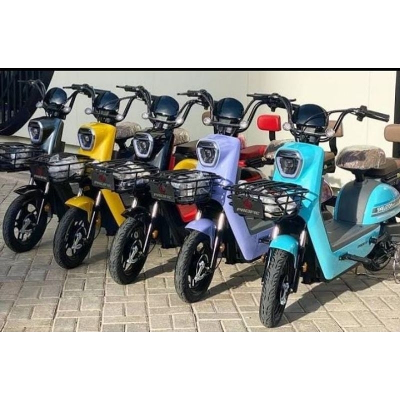 SEPEDA LISTRIK PACIFIC SKELETON 5.0