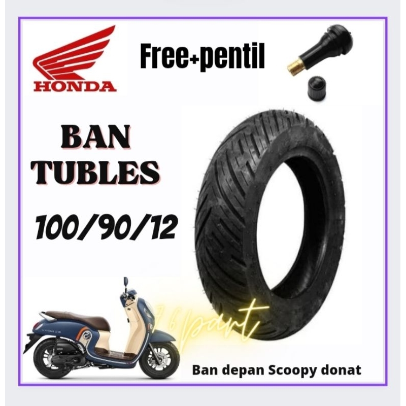 BAN DEPAN SCOOPY DONAT 100/90/12 HONDA FEDERAL