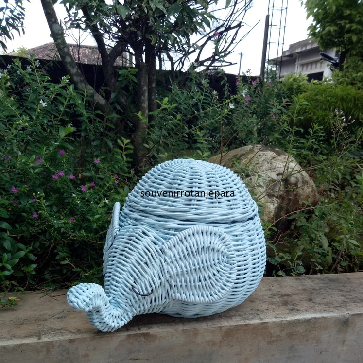 Kepala Gajah Tipe 4/Rotan Karakter/Keranjang Rotan