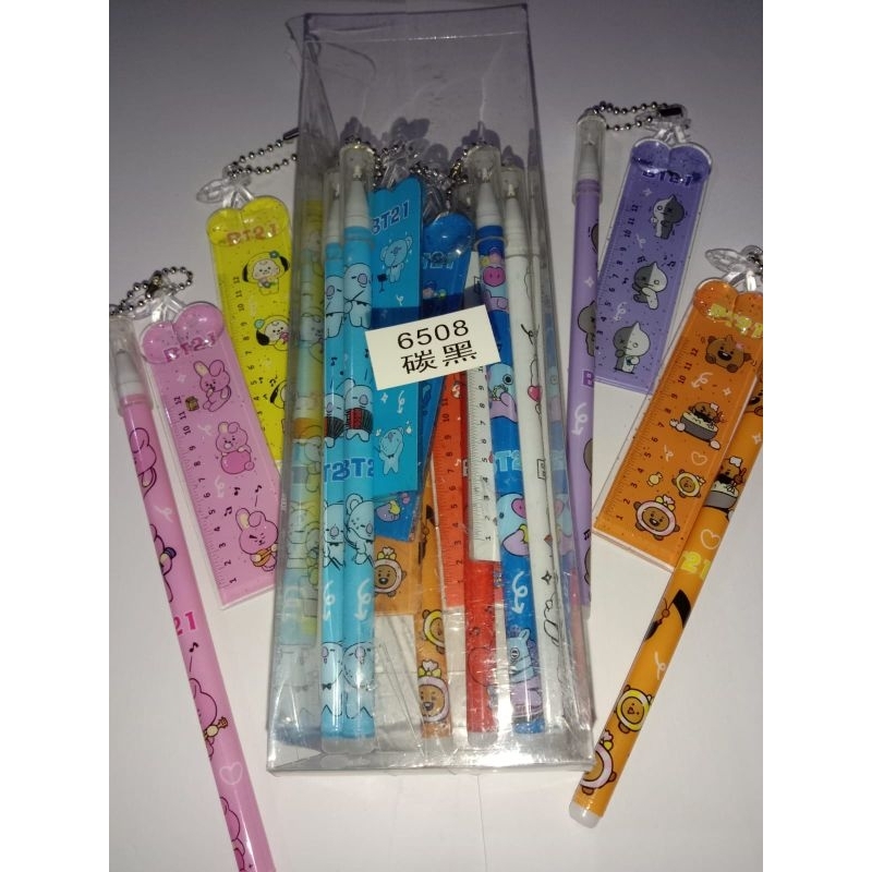 

Bulpoin Gel Karakter BT21 / Gel Pen Karakter BTS Cartoon / Pulpen Gel Karakter BT21/ BTS Cartoon