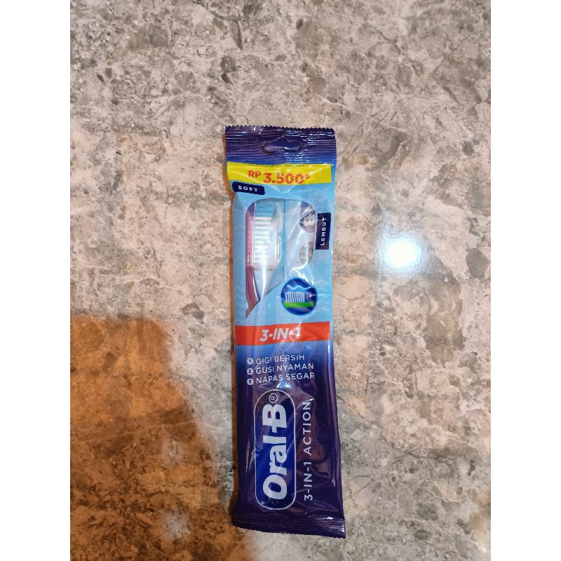 Sikat Gigi Oral - B 3in1 Soft