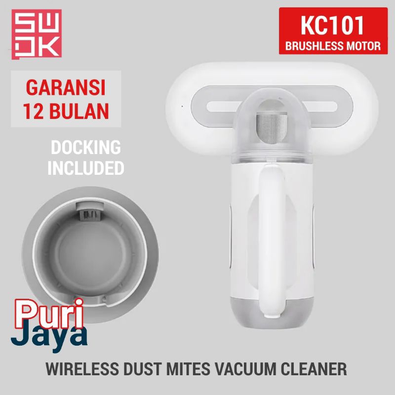 SWDK KC-101 Wireless Dust Mites Removal Vacuum Cleaner Tungau KC101