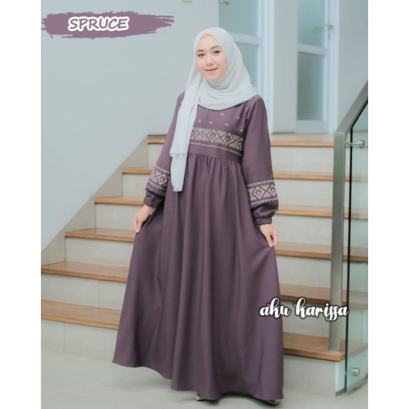 DZIFA DRESS BORDIR BY AKU KARISSA