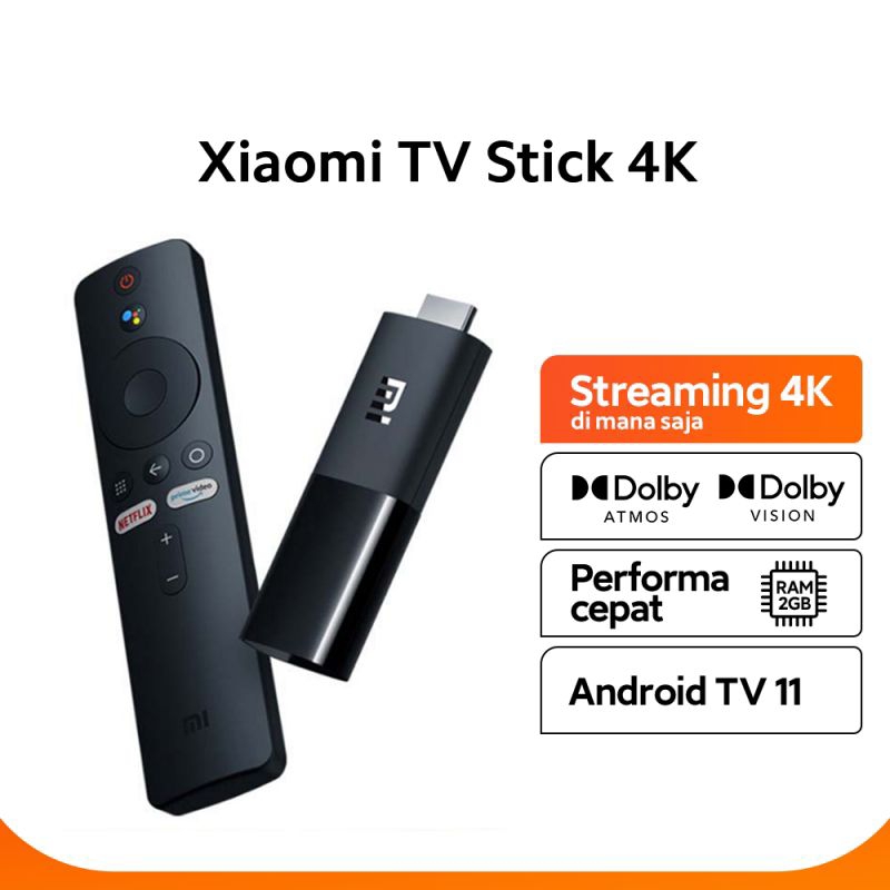 MI TV BOX S 4K GEN 2 / TV STICK 2K 4K Android TV HDR