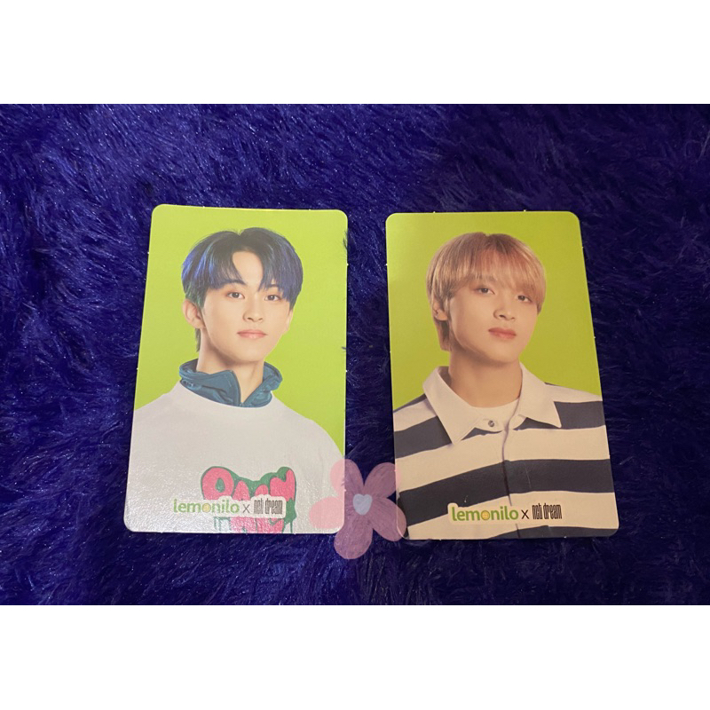 wts / want to sale Mark lee Haechan Lemonilo photocard pc poca