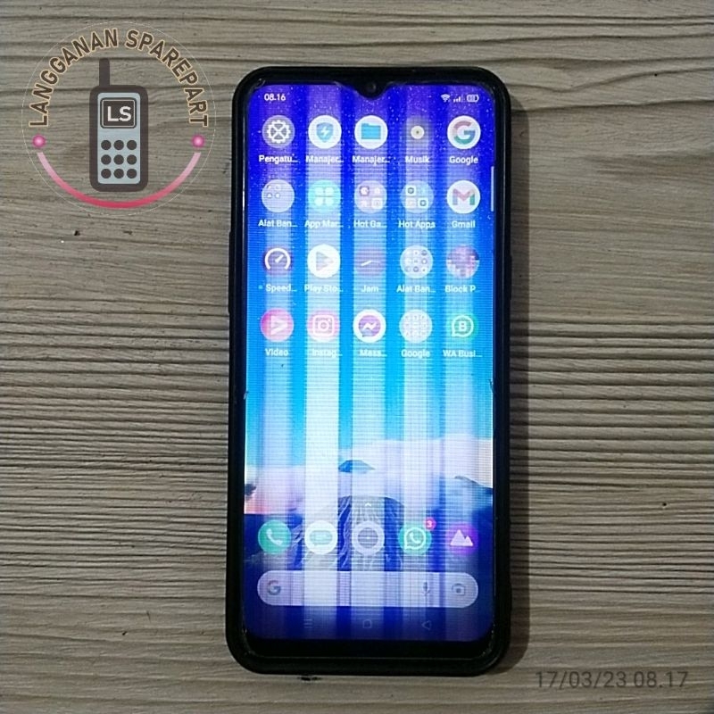 Mesin Realme 5i normal unit