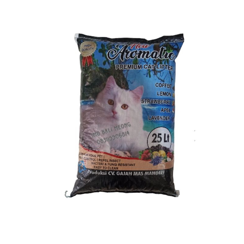 pasir kucing aromatik/michio 25 lt