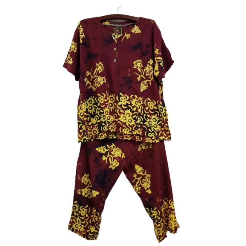 Setelan Celana Panjang Jumbo KUH Kencana Ungu