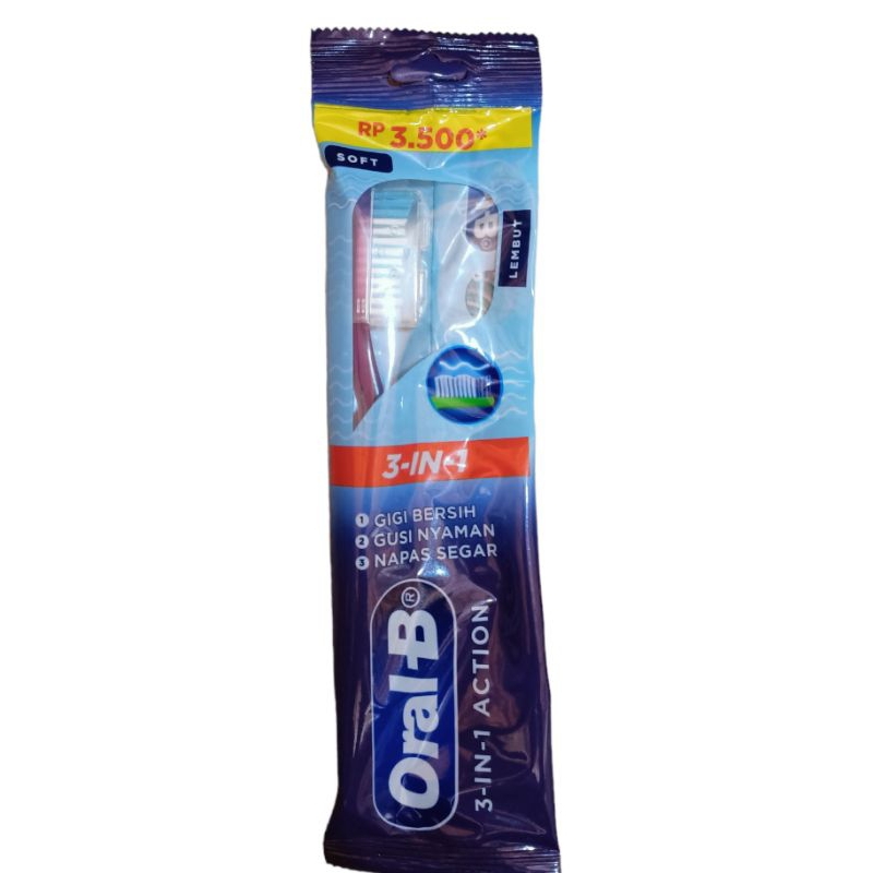 Sikat Gigi Oral - B 3in1 Soft