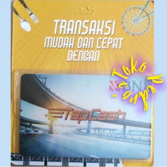 Tapcash BNI TOLL ROAD Edition ORI /Like eMoney eTOLL Brizzi or Flazz