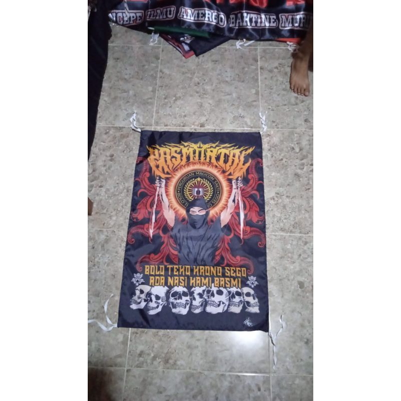 Bendera PASMORTAL (Pasukan Moro Nguntal) ready stok