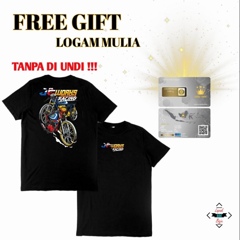 [BISA COD] Bisa Custom Design Suka Suka/ Kaos Distro Pria Motor Drag