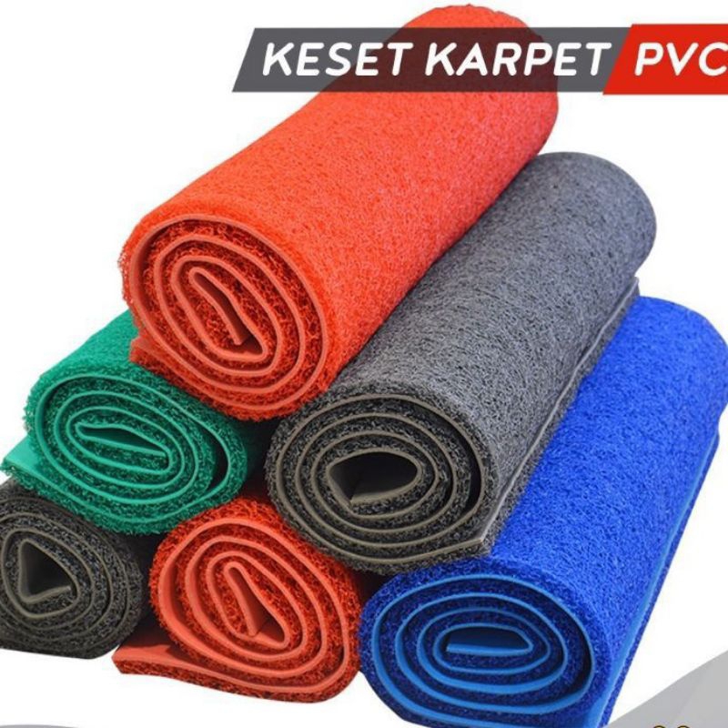 Keset Mie bihun Tebal Termurah / Keset Karpet PVC Elastis & Lemtur
