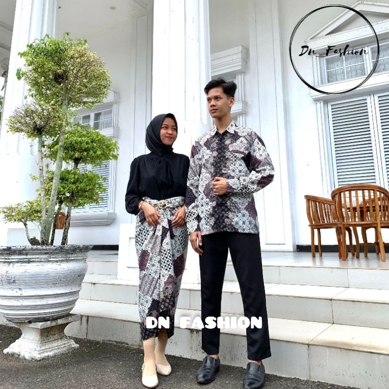 MOTIF UMMU HITAM/KEMEJA BATIK/COUPLE KEMEJA BATIK/KEMEJA BATIK ANAK/ROK LILIT BATIK/ROK PLISKET BATIK/TERLARIS